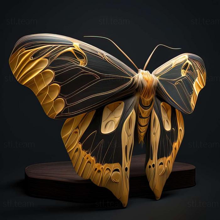 3D model Ornithoptera aesacus (STL)